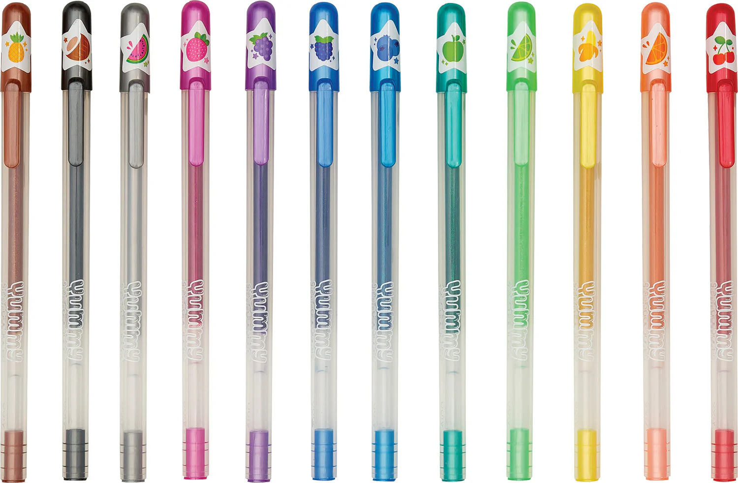 Yummy Yummy Scented Glitter Gel Pens - 12 pk - Image 2