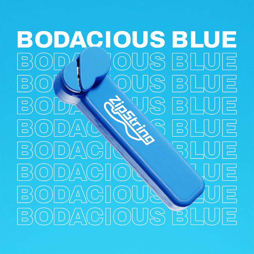 Zip String Bodacious Blue Zip String